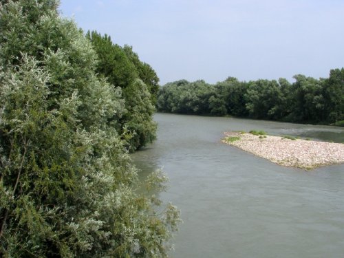 L'Adige dopo Ponte San Pancrazio