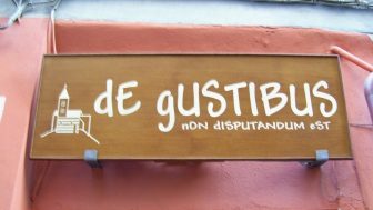 De gustibus