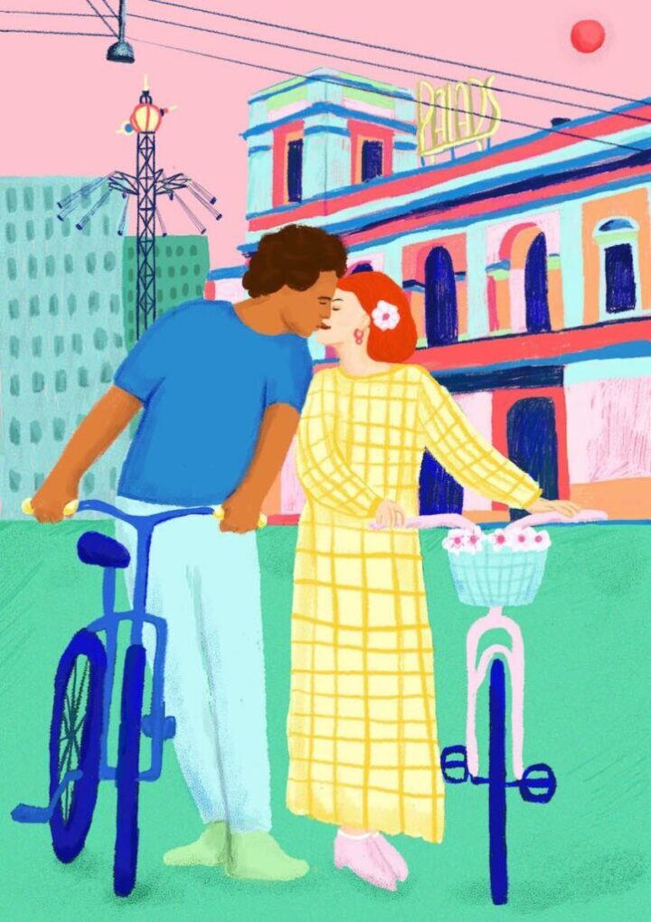 Pilat (Pil Anna Tesdorpf) Bici in città - Illustrazione 08 (da urbancycling.it)