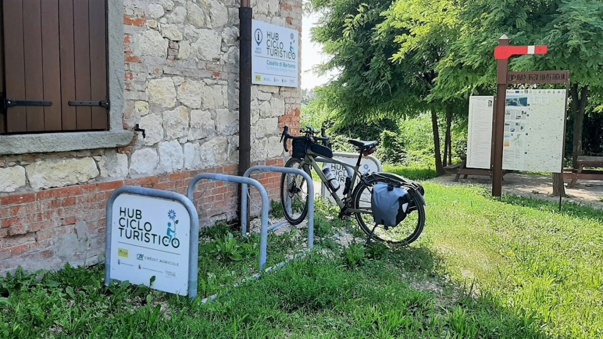 2023.08.17 Hub cicloturistico Casello di Barbano (foto di LucianoLorini)